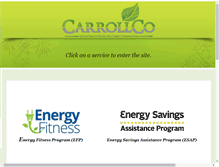 Tablet Screenshot of carrollco.net